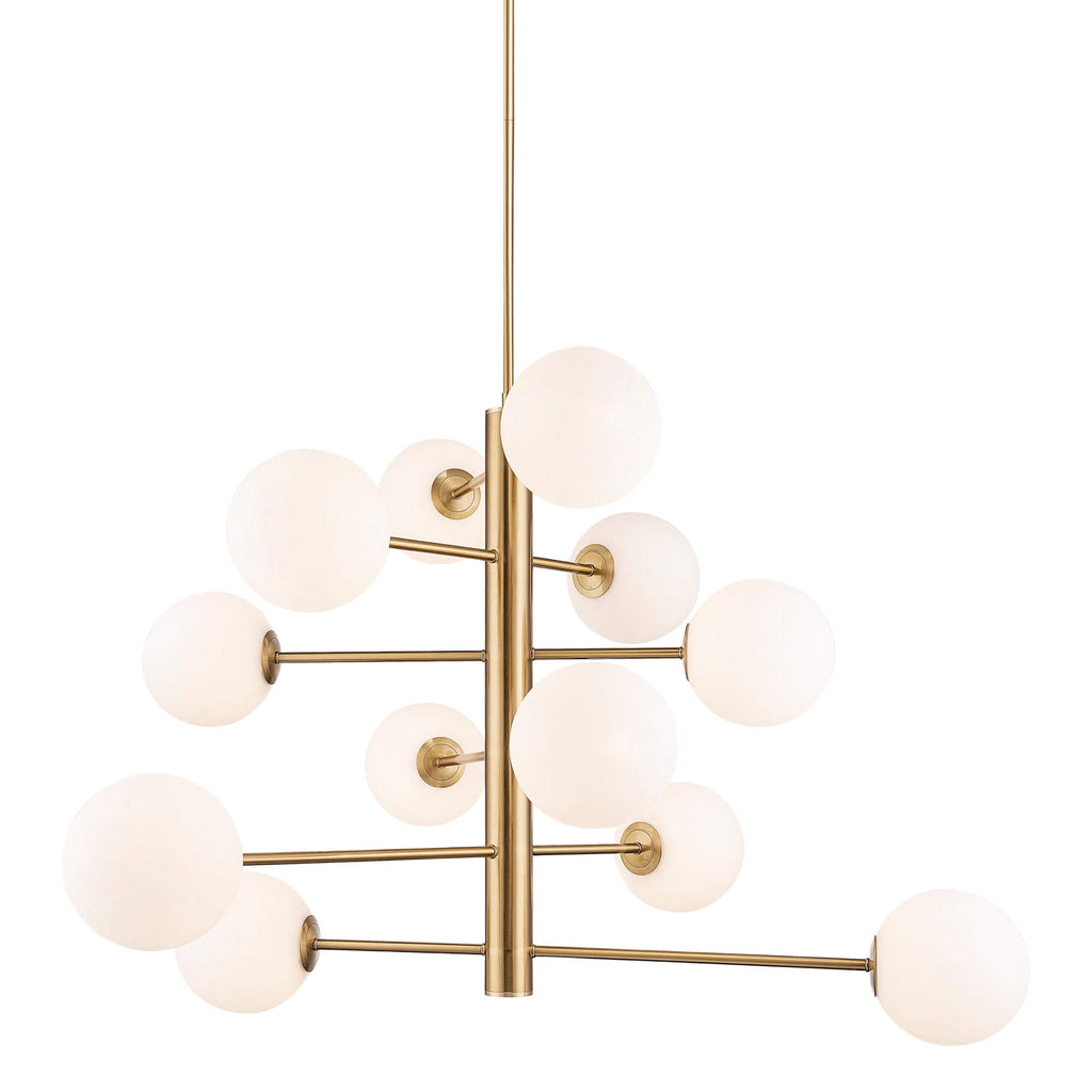 ARTCRAFT AURELIA 12-LIGHT CHANDELIER AC11768BR