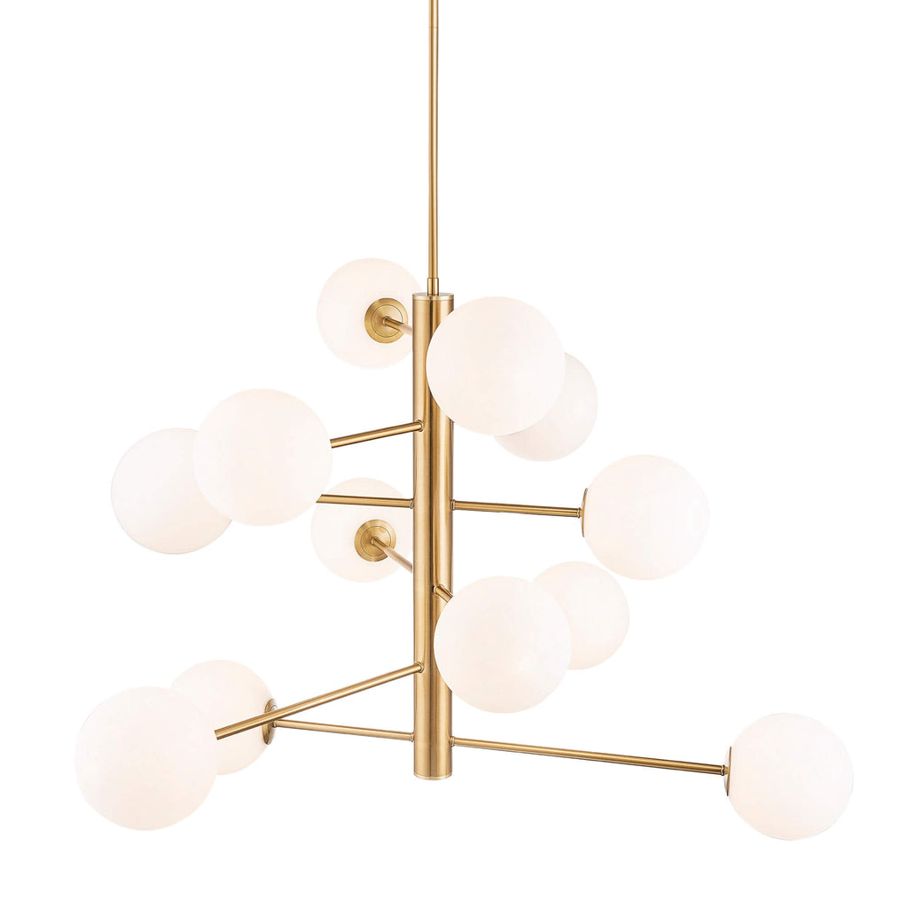 ARTCRAFT AURELIA 12-LIGHT CHANDELIER AC11768BR