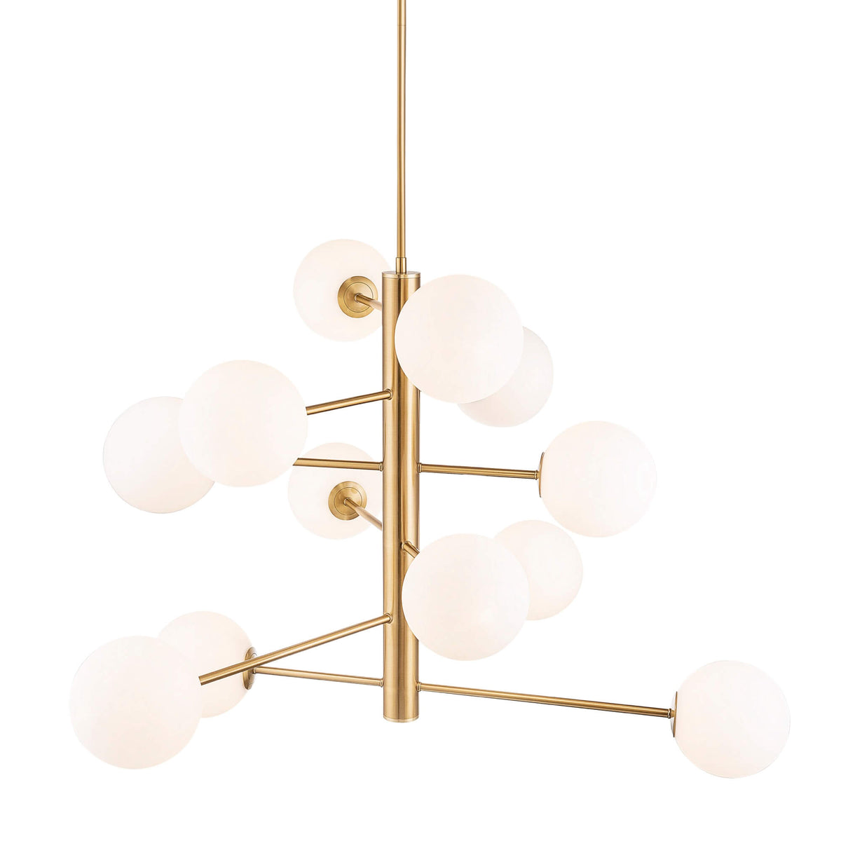 ARTCRAFT AURELIA 12-LIGHT CHANDELIER AC11768BR