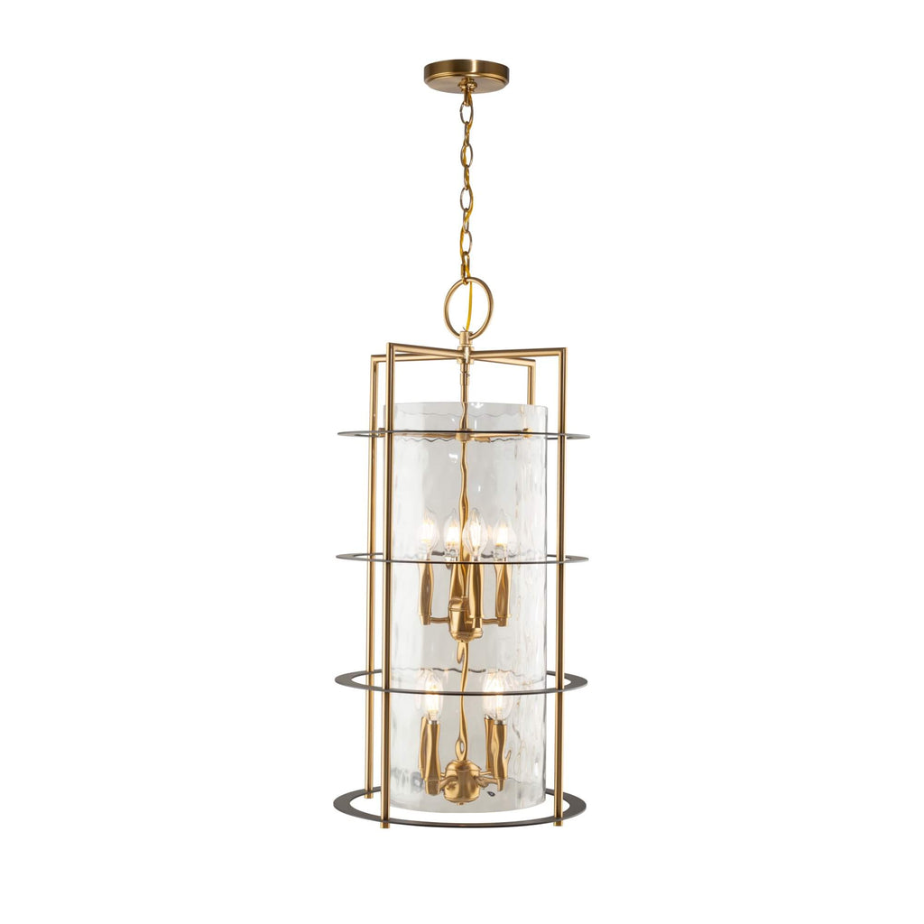 ARTCRAFT BURFORD 8-LIGHT CHANDELIER AC11818BB