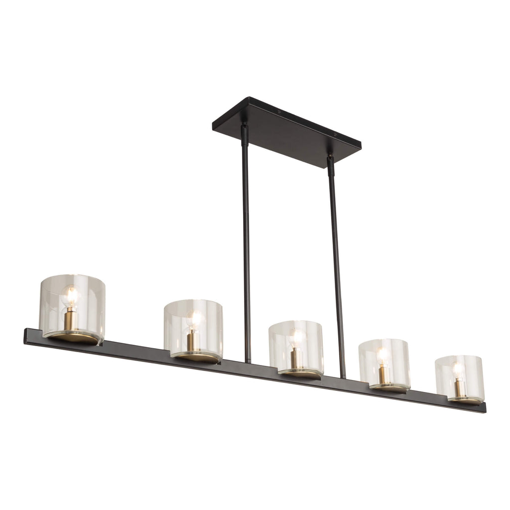 ARTCRAFT SALINAS 5 LIGHT ISLAND AC11825BB