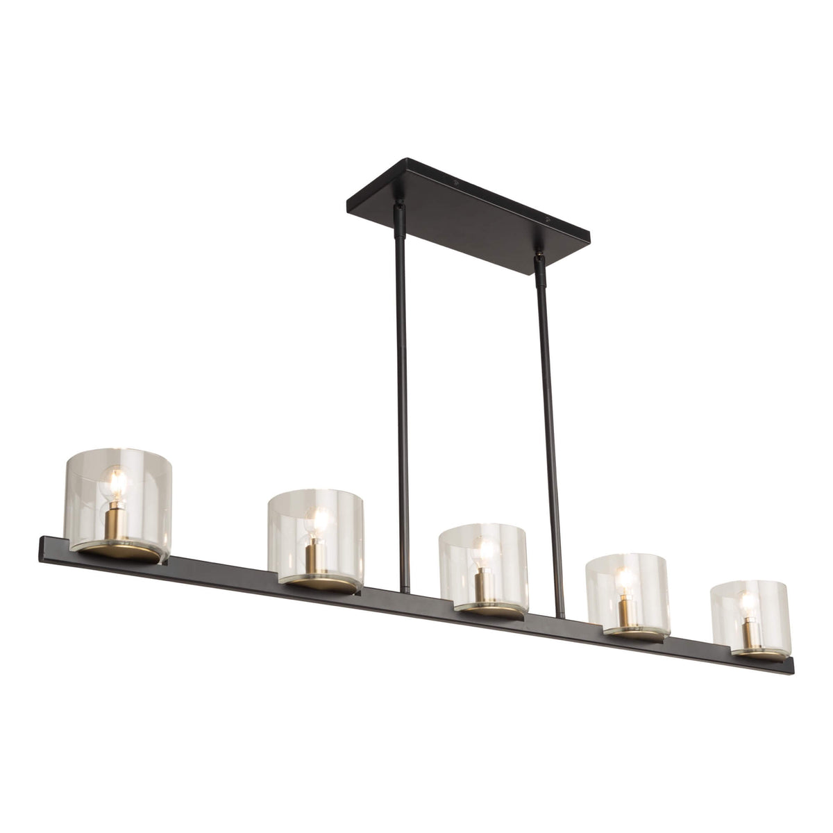 ARTCRAFT SALINAS 5 LIGHT ISLAND AC11825BB