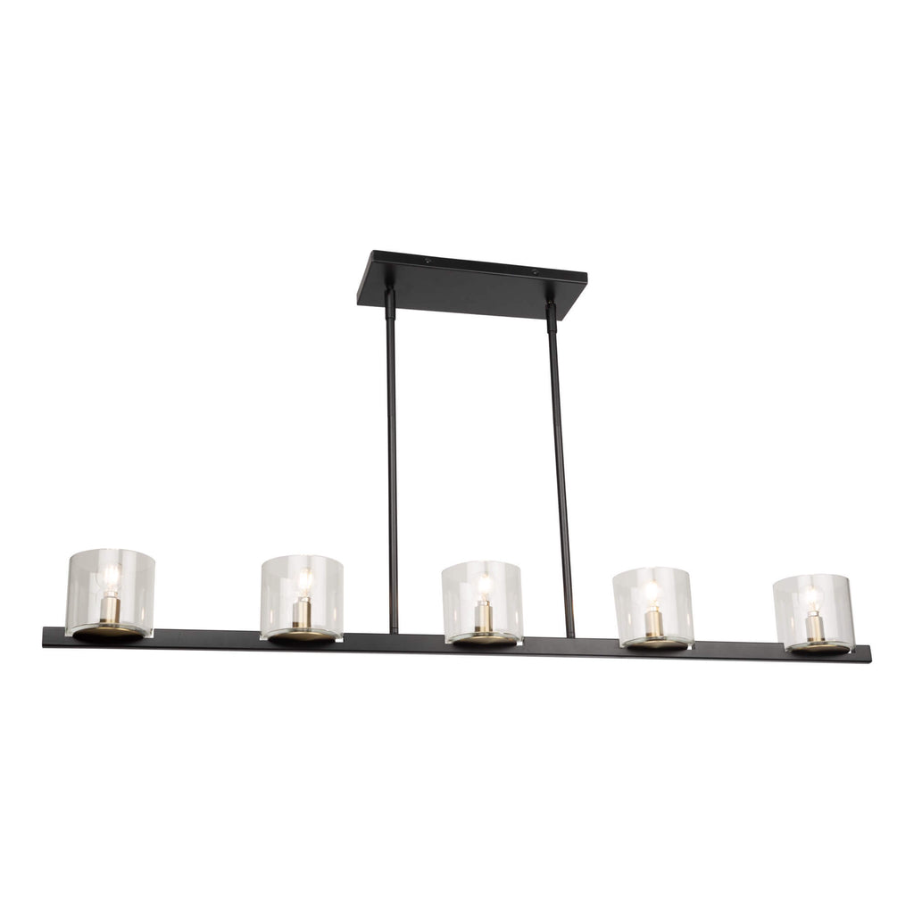 ARTCRAFT SALINAS 5 LIGHT ISLAND AC11825BB