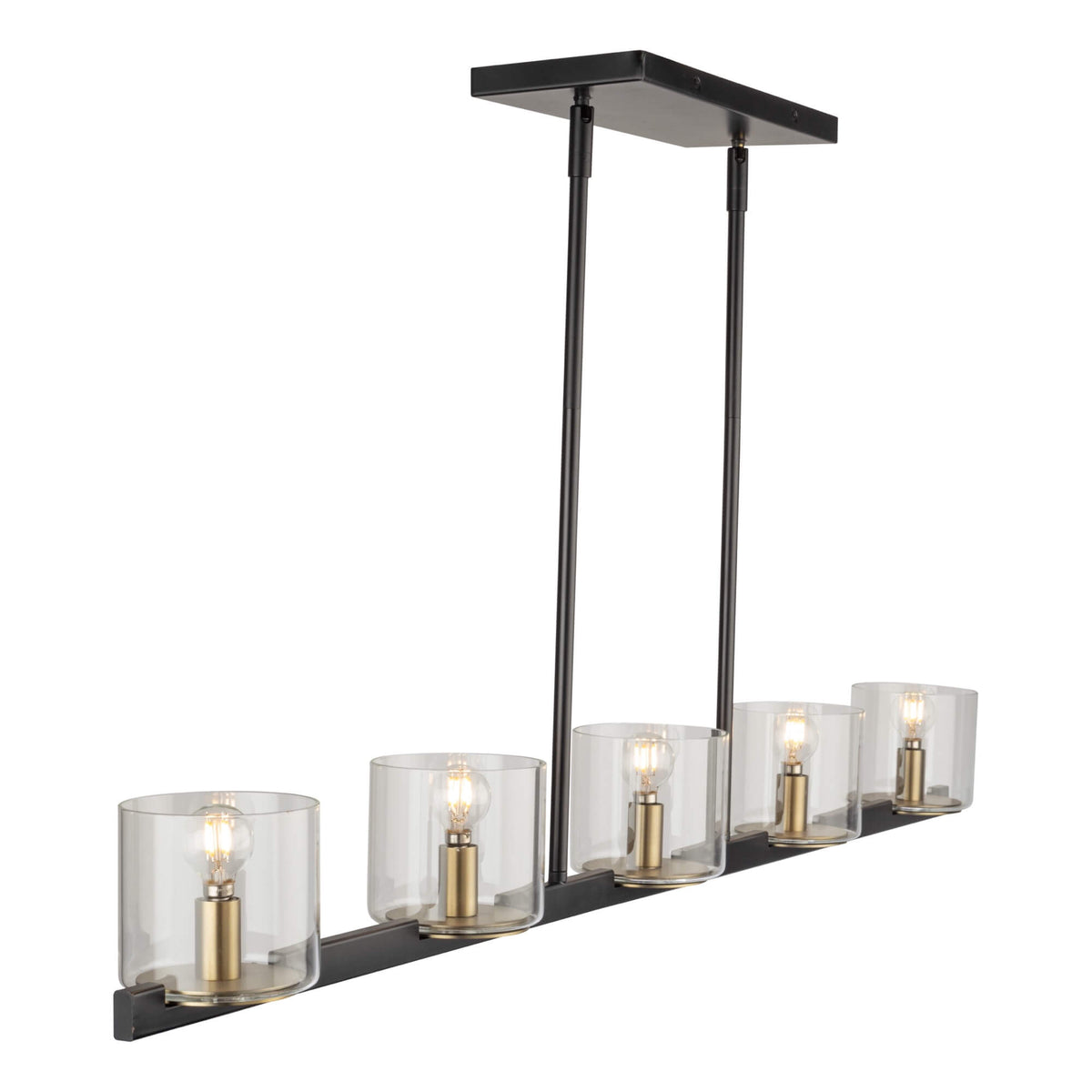 ARTCRAFT SALINAS 5 LIGHT ISLAND AC11825BB
