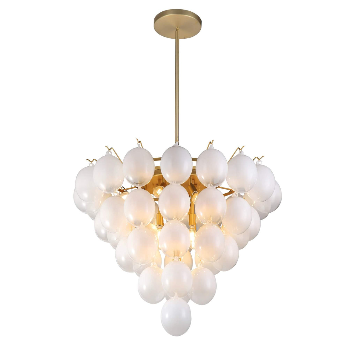 ARTCRAFT GLOBO 13 LIGHT CHANDELIER AC11994WH