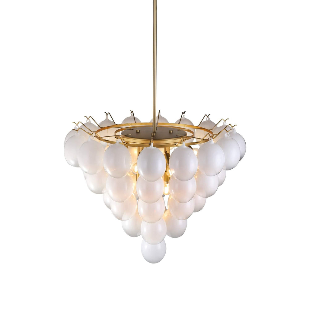 ARTCRAFT GLOBO 13 LIGHT CHANDELIER AC11994WH