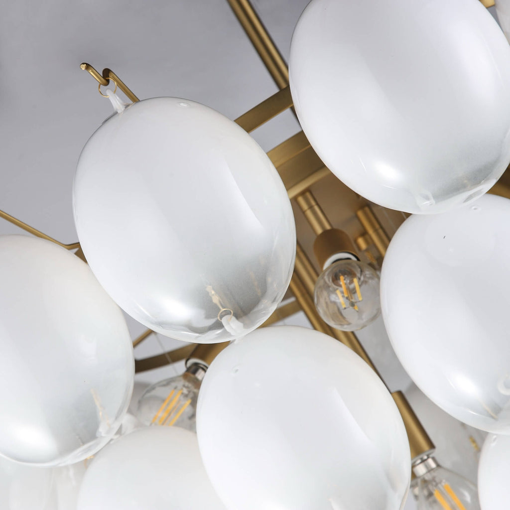 ARTCRAFT GLOBO 13 LIGHT CHANDELIER AC11994WH