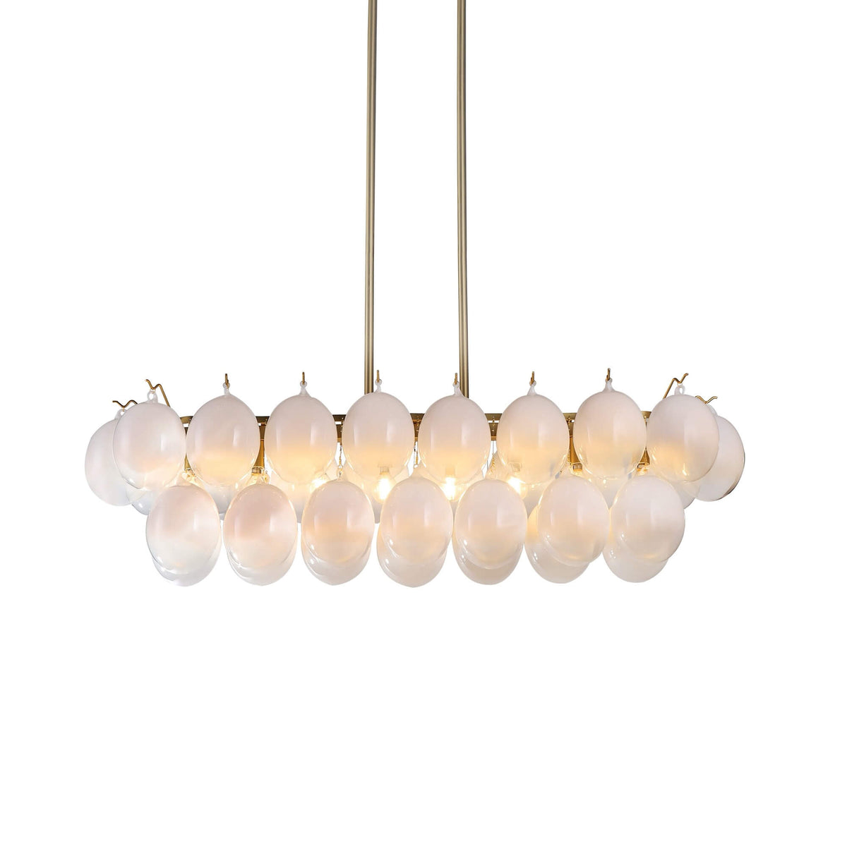 ARTCRAFT GLOBO 8-LIGHT LINEAR ISLAND AC11998WH