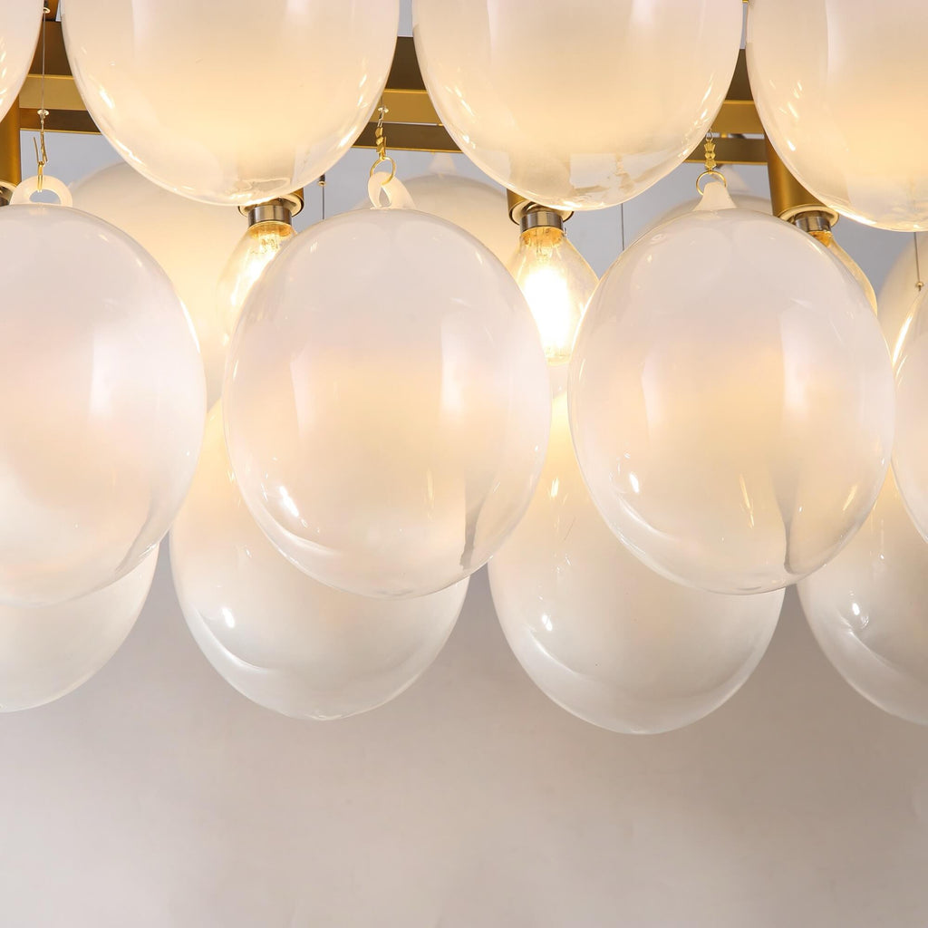 ARTCRAFT GLOBO 8-LIGHT LINEAR ISLAND AC11998WH