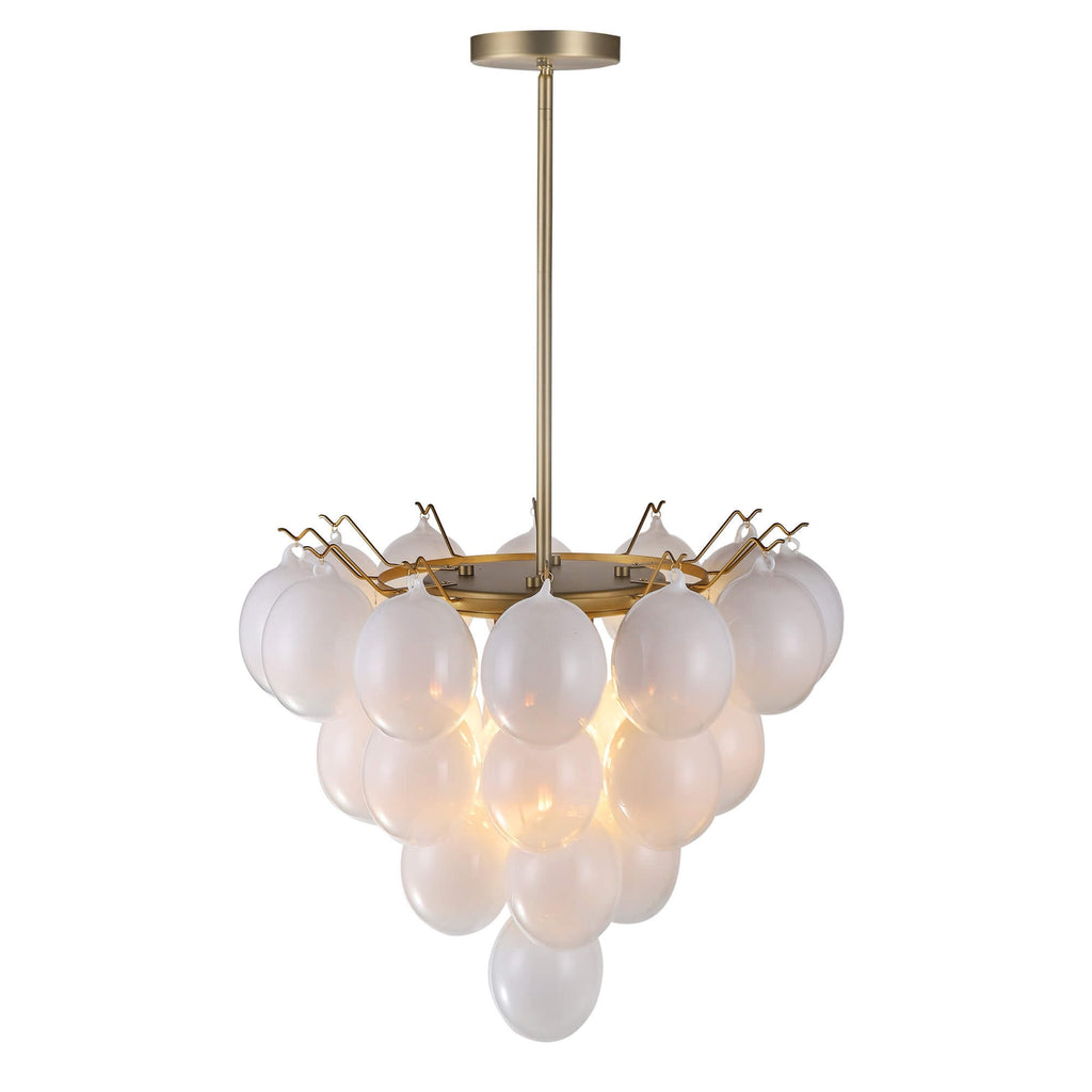 ARTCRAFT GLOBO 9-LIGHT CHANDELIER AC11999WH