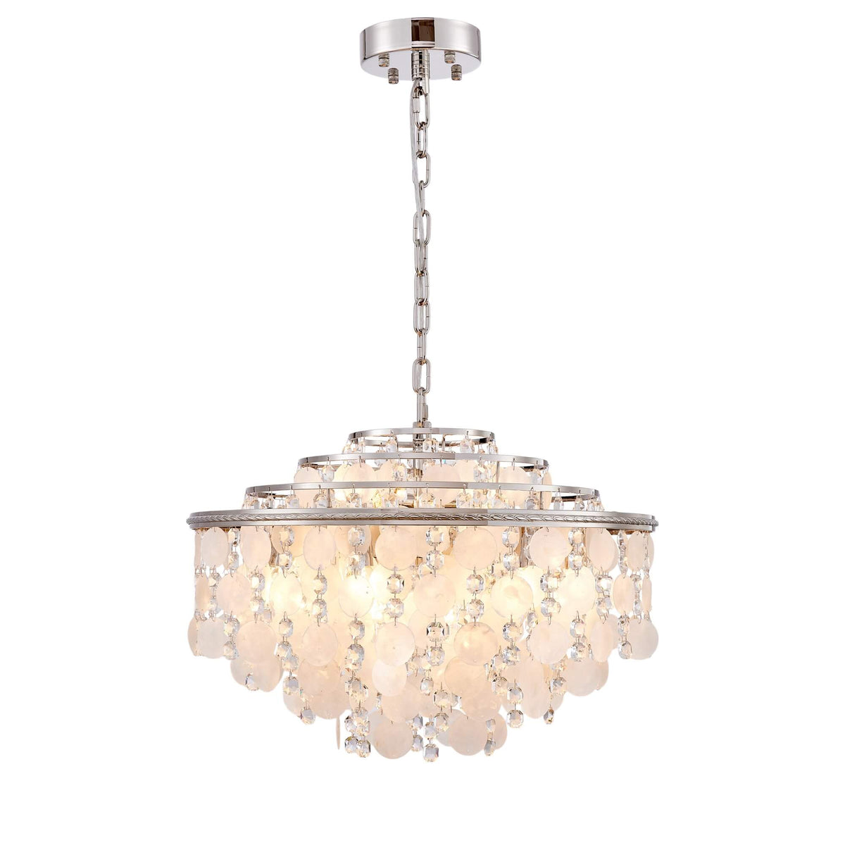 ARTCRAFT AVARA 13 LT CHANDELIER AC12073PN