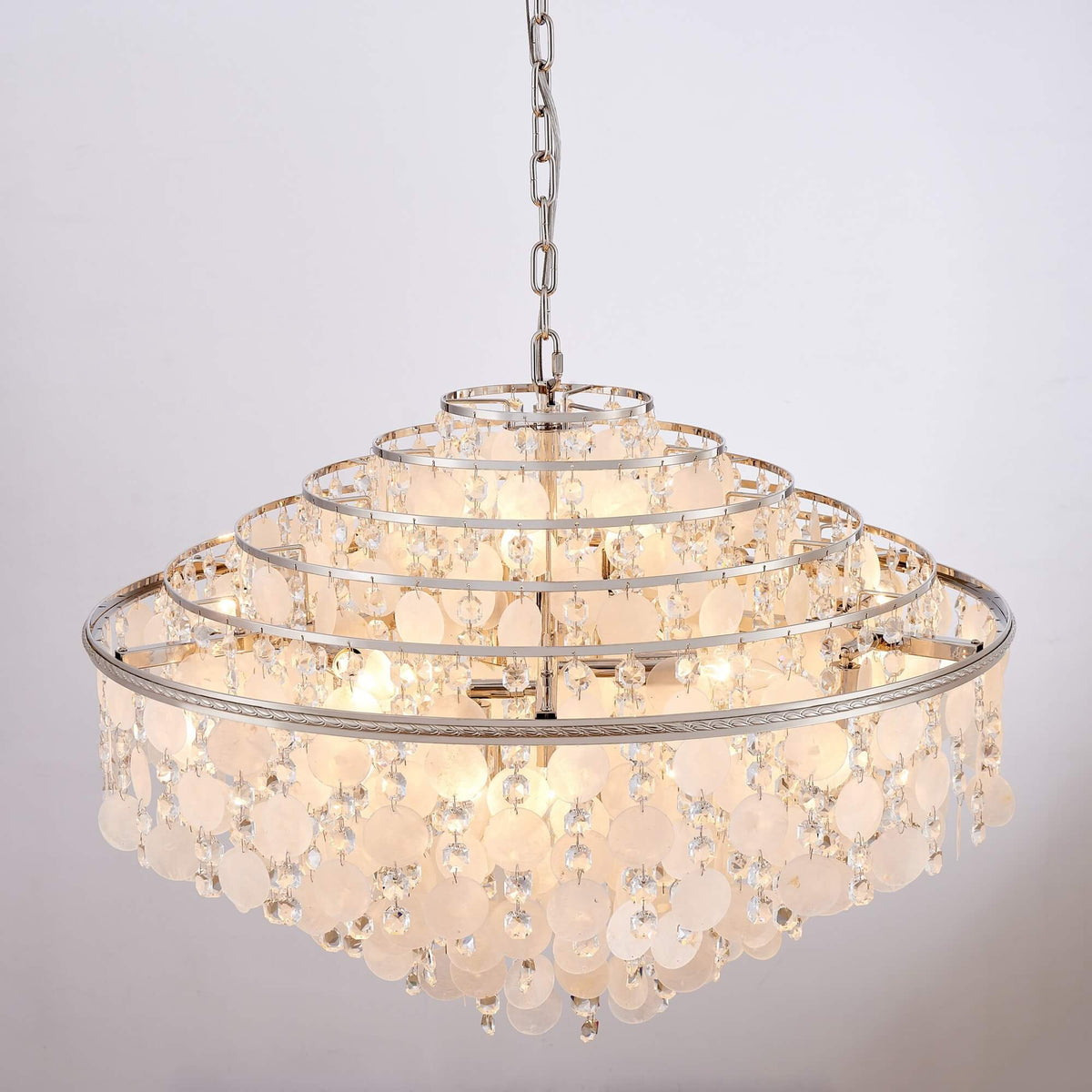 ARTCRAFT AVARA 24 LT CHANDELIER AC12074PN