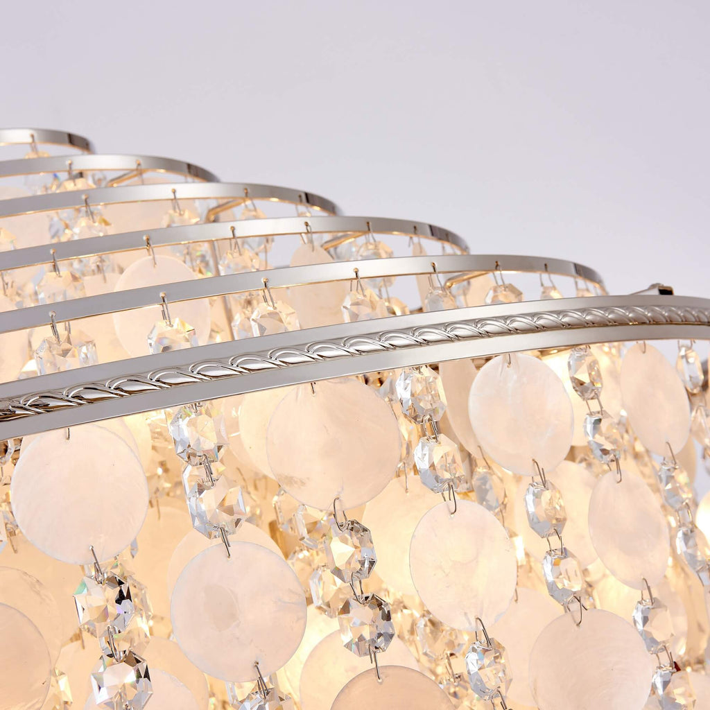 ARTCRAFT AVARA 24 LT CHANDELIER AC12074PN