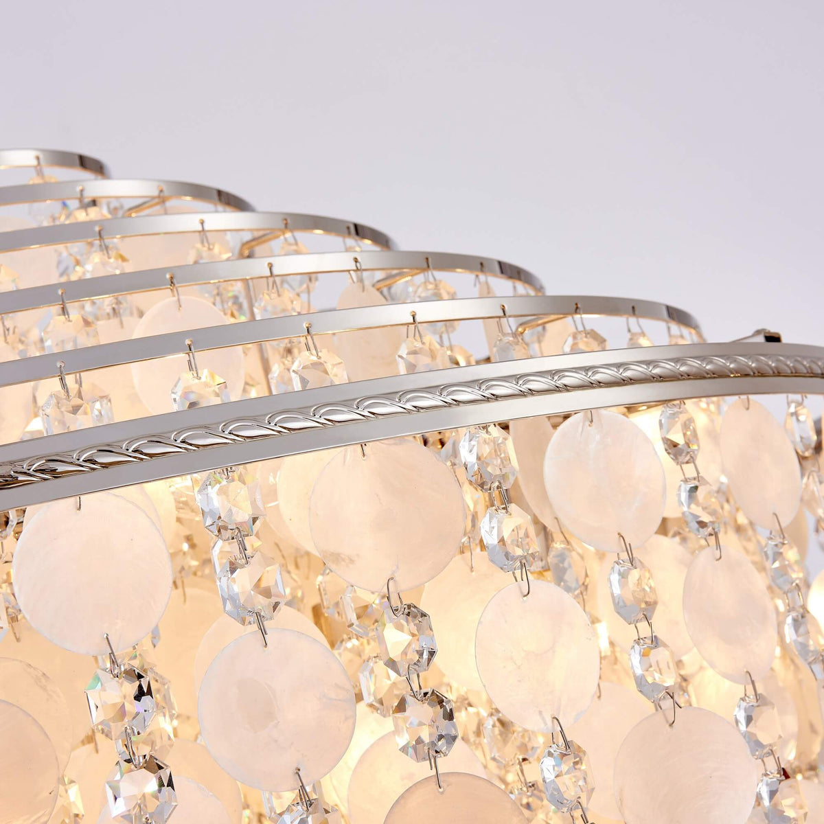 ARTCRAFT AVARA 24 LT CHANDELIER AC12074PN