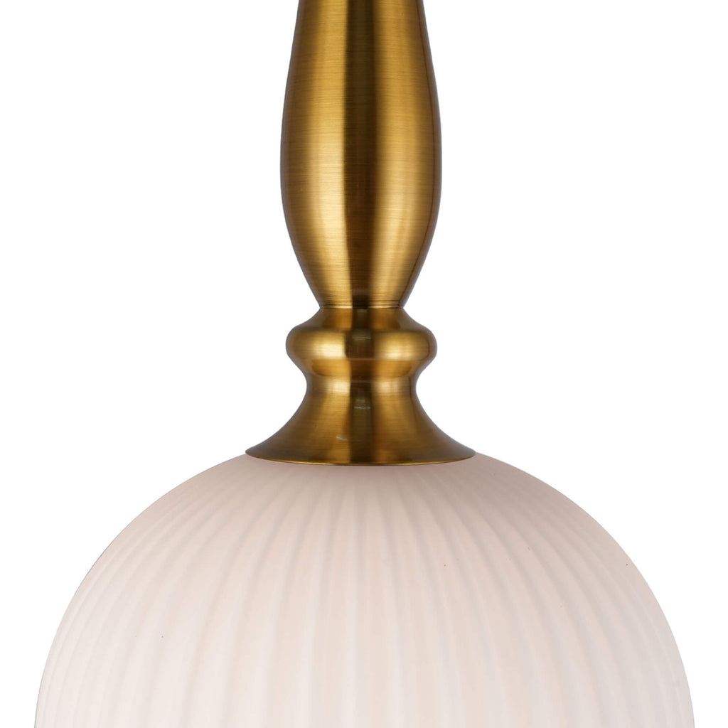 ARTCRAFT KATE 1 LIGHT PENDANT BRASS AC12110BR
