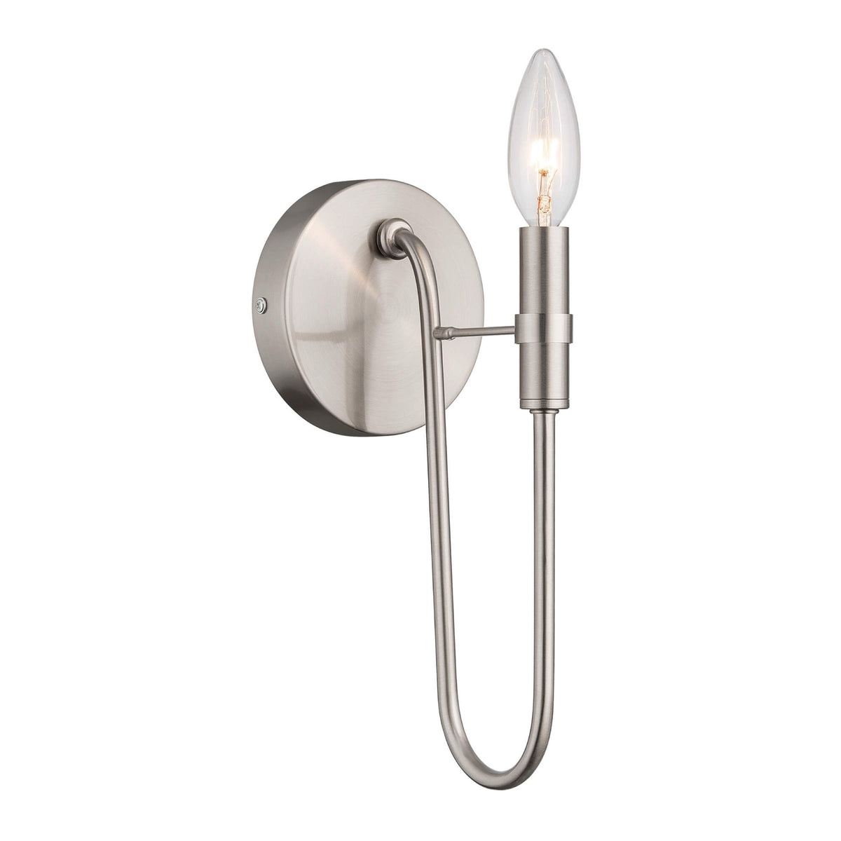 ARTCRAFT FOUNDRY SCONCE NICKEL AC12221BN