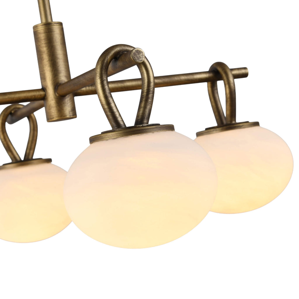 ARTCRAFT VELORA 4 LT CHANDELETTE LED AC12256LB