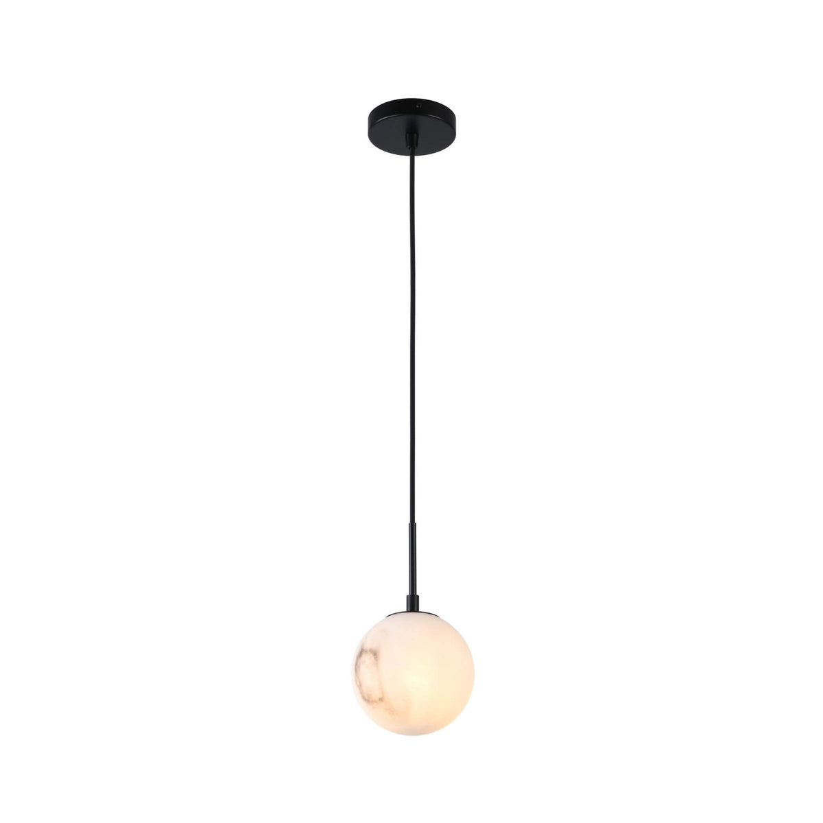 ARTCRAFT NIGHTFALL 1LT PENDANT AC12280BK
