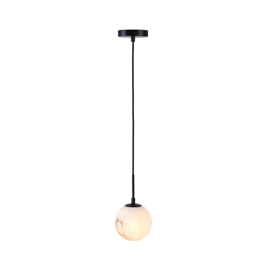 ARTCRAFT NIGHTFALL 1LT PENDANT AC12280BK