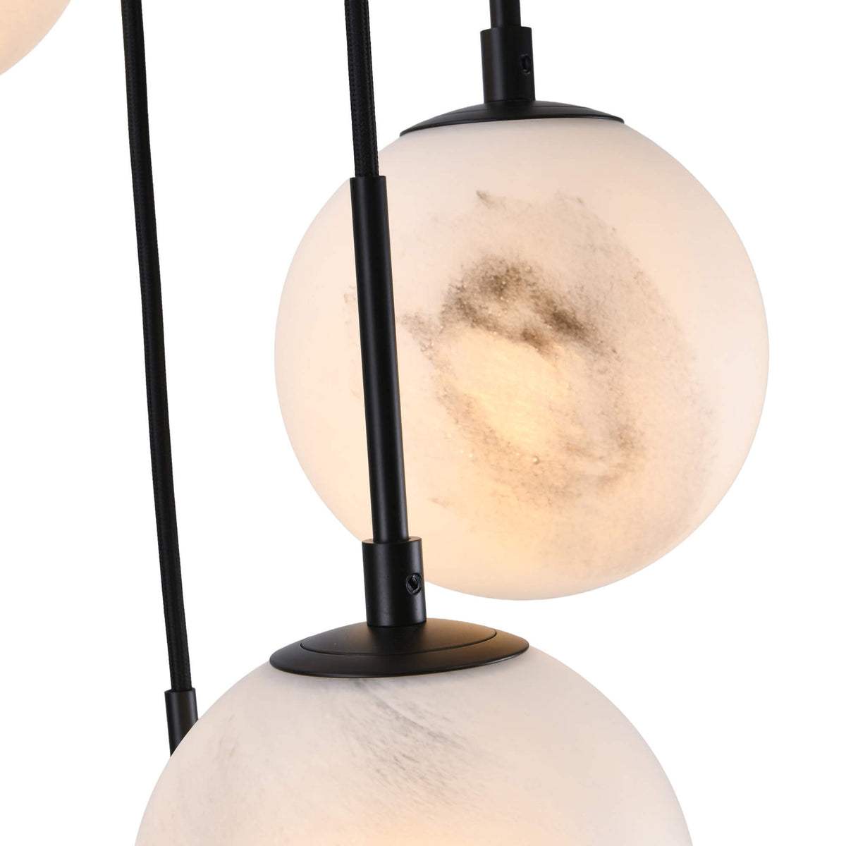 ARTCRAFT NIGHTFALL 15LT CHANDELIER AC12285BK