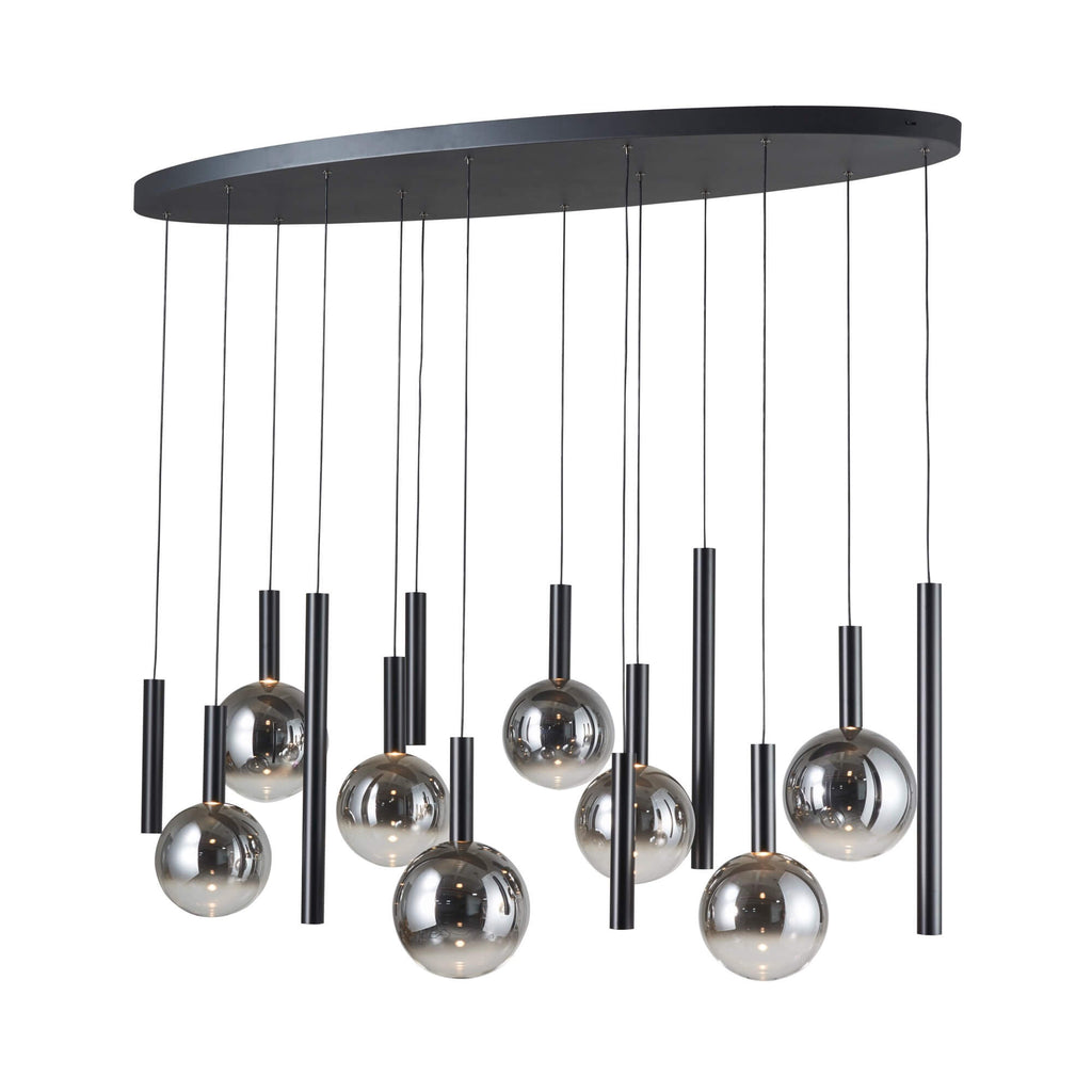 ARTCRAFT MODELLA 14LT CHANDELIER LED AC5004BK
