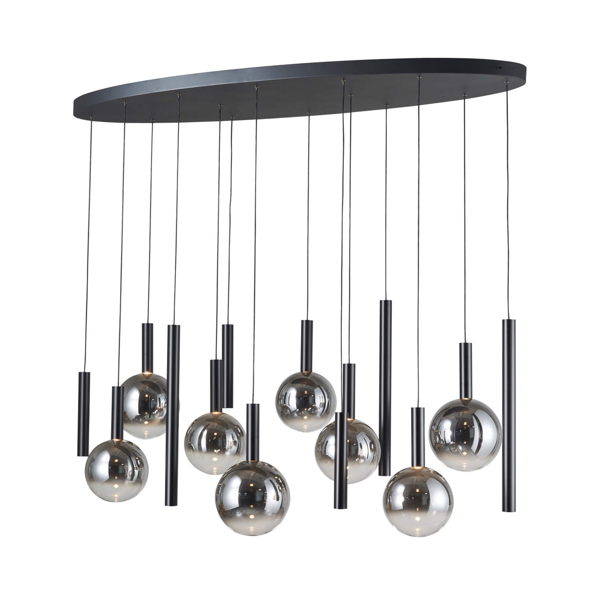 ARTCRAFT MODELLA 14LT CHANDELIER LED AC5004BK