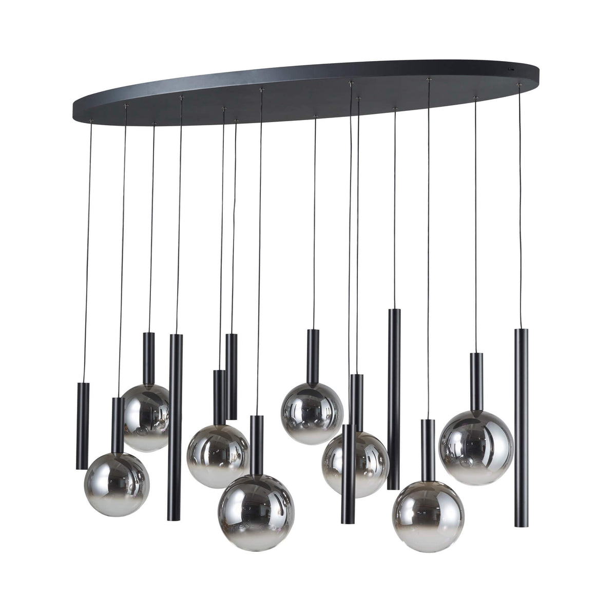 ARTCRAFT MODELLA 14LT CHANDELIER LED AC5004BK