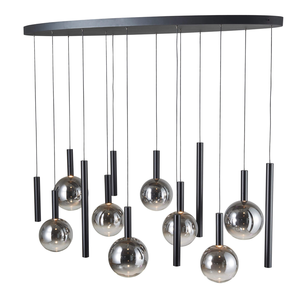 ARTCRAFT MODELLA 14LT CHANDELIER LED AC5004BK