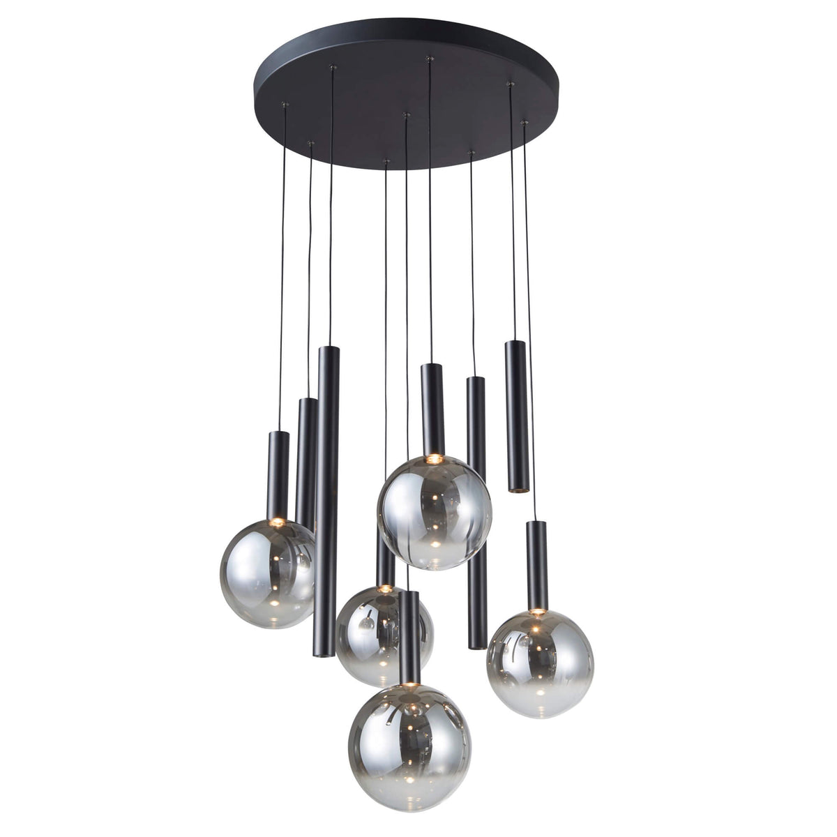ARTCRAFT MODELLA 9LT PENDANT LED AC5009BK