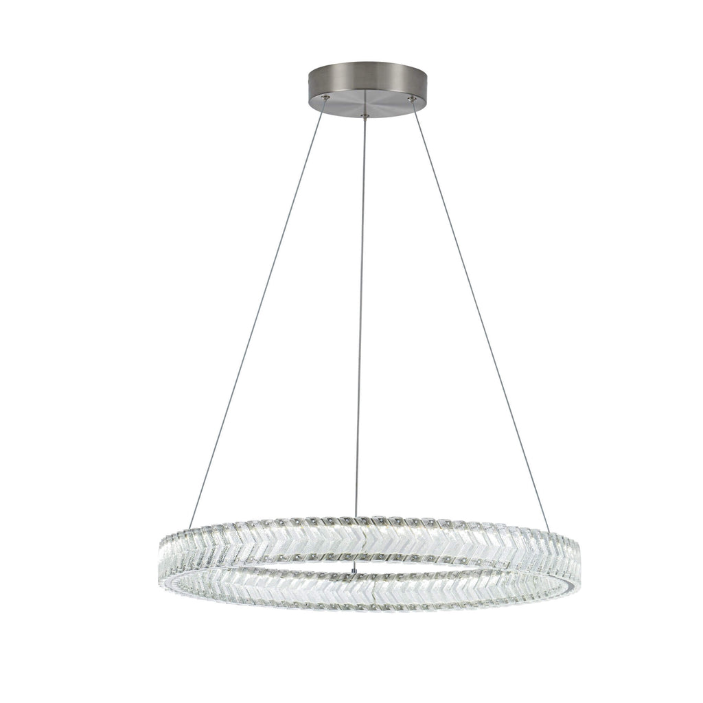ARTCRAFT CHEVRON PENDANT LED AC5051BN