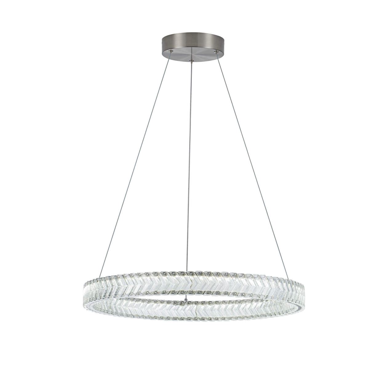 ARTCRAFT CHEVRON PENDANT LED AC5051BN