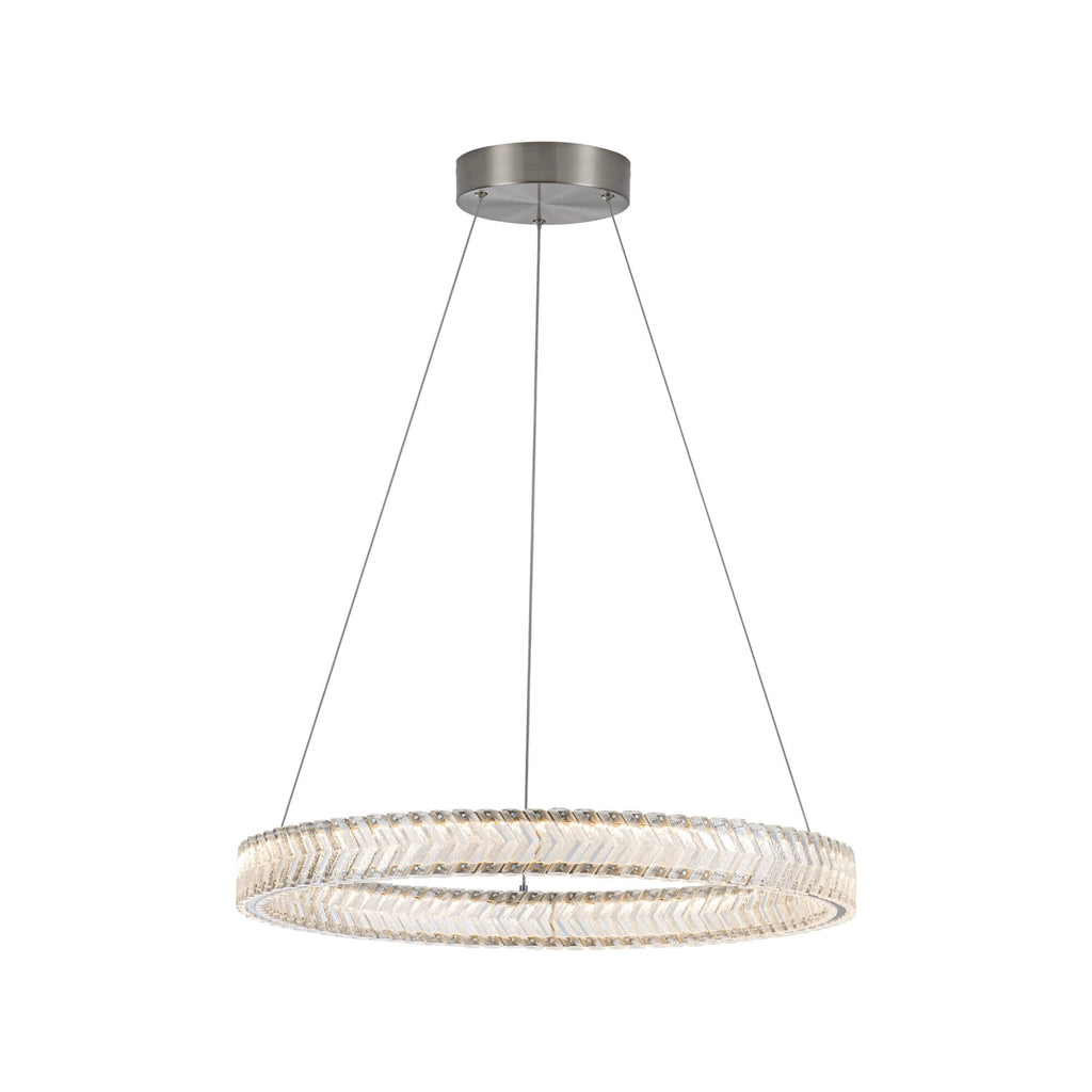 ARTCRAFT CHEVRON PENDANT LED AC5051BN