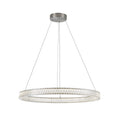 ARTCRAFT CHEVRON PENDANT 31.5" LED AC5052BN