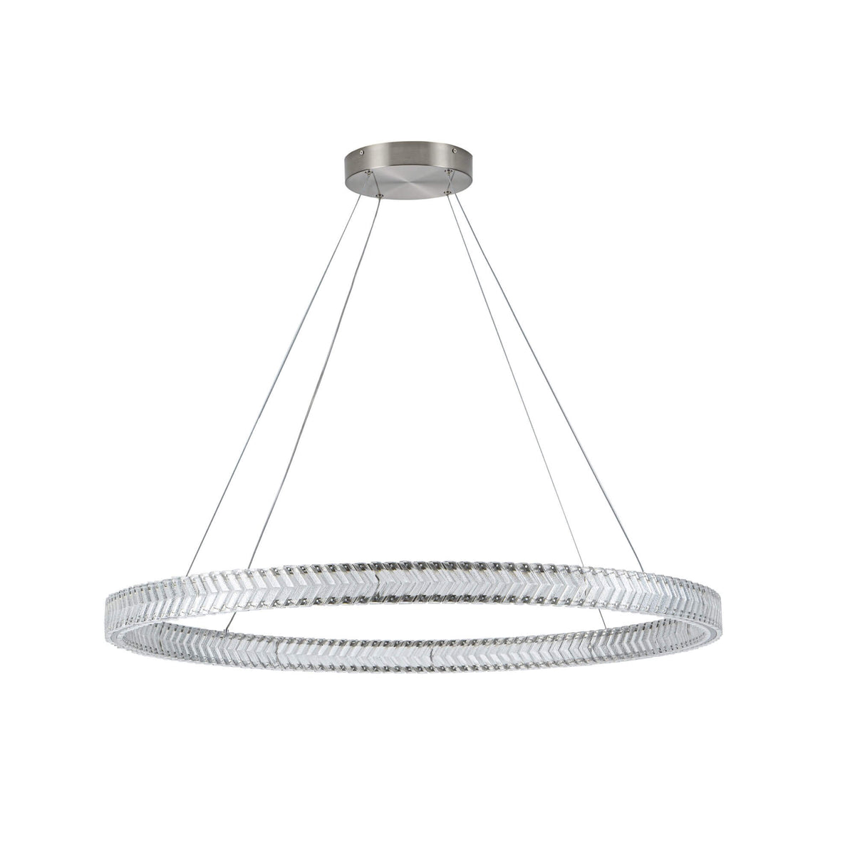 ARTCRAFT CHEVRON PENDANT 40" LED AC5053BN
