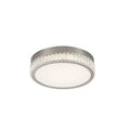 ARTCRAFT CHEVRON FLUSH MOUNT LED AC5057BN