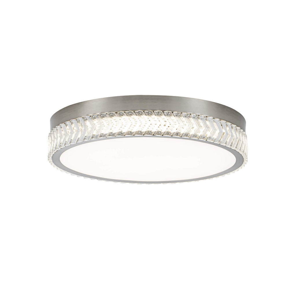 ARTCRAFT CHEVRON FLUSH MOUNT LED AC5058BN