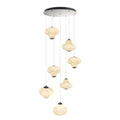 ARTCRAFT SOLARA 7 LT CHANDELIER LED AC5087GR