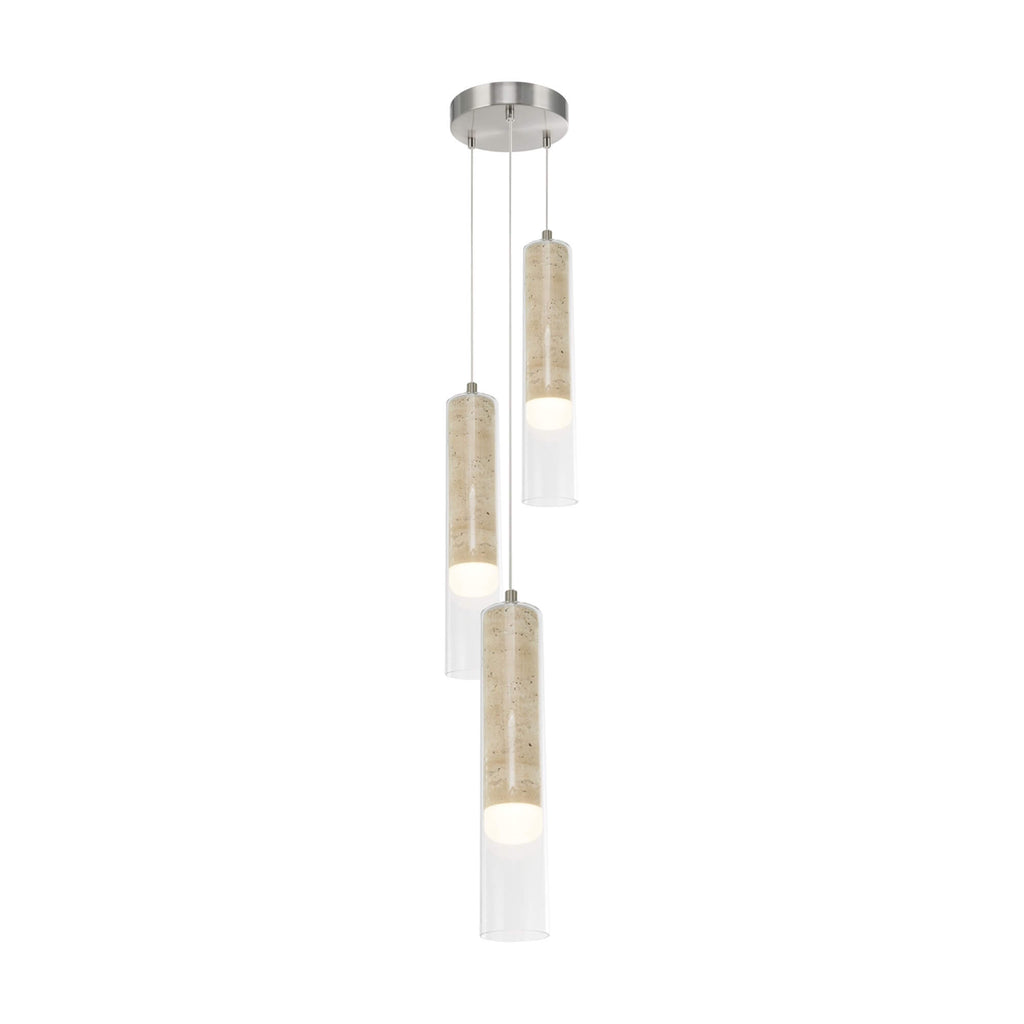 ARTCRAFT ZARA 3 LT PENDANT LED AC5103BN