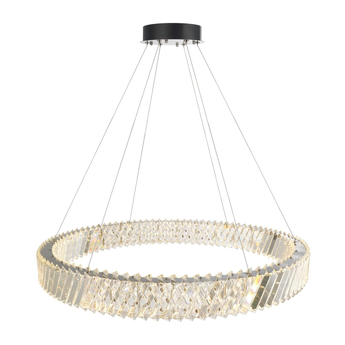 ARTCRAFT ALYA CHANDELIER LARGE LED AC5132PN