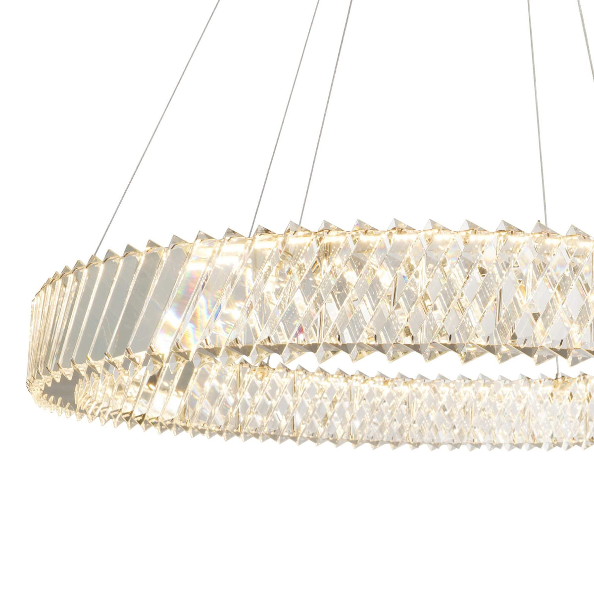 ARTCRAFT ALYA CHANDELIER LARGE LED AC5132PN