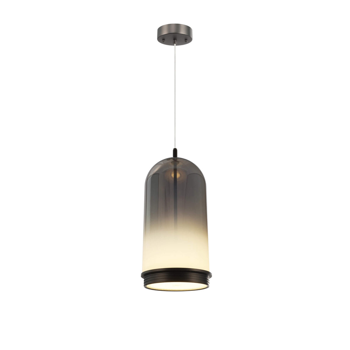ARTCRAFT NEBULOSA 1 LT PENDANT SMOKE AC6220SM