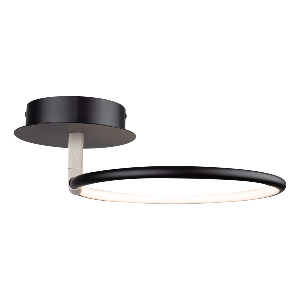 ARTCRAFT HALO COLLECTION 12" FLUSH MOUNT AC6630NB