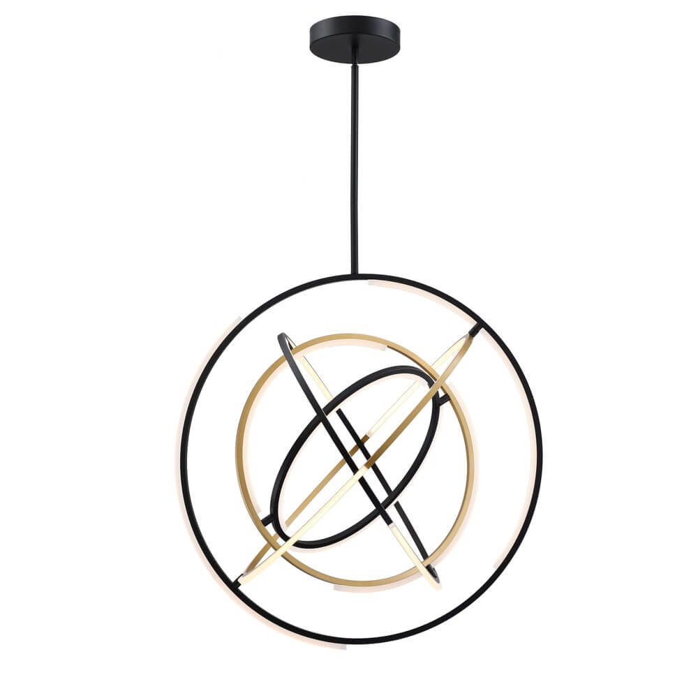 ARTCRAFT TRILOGY LED 32IN. PENDANT AC6746BB