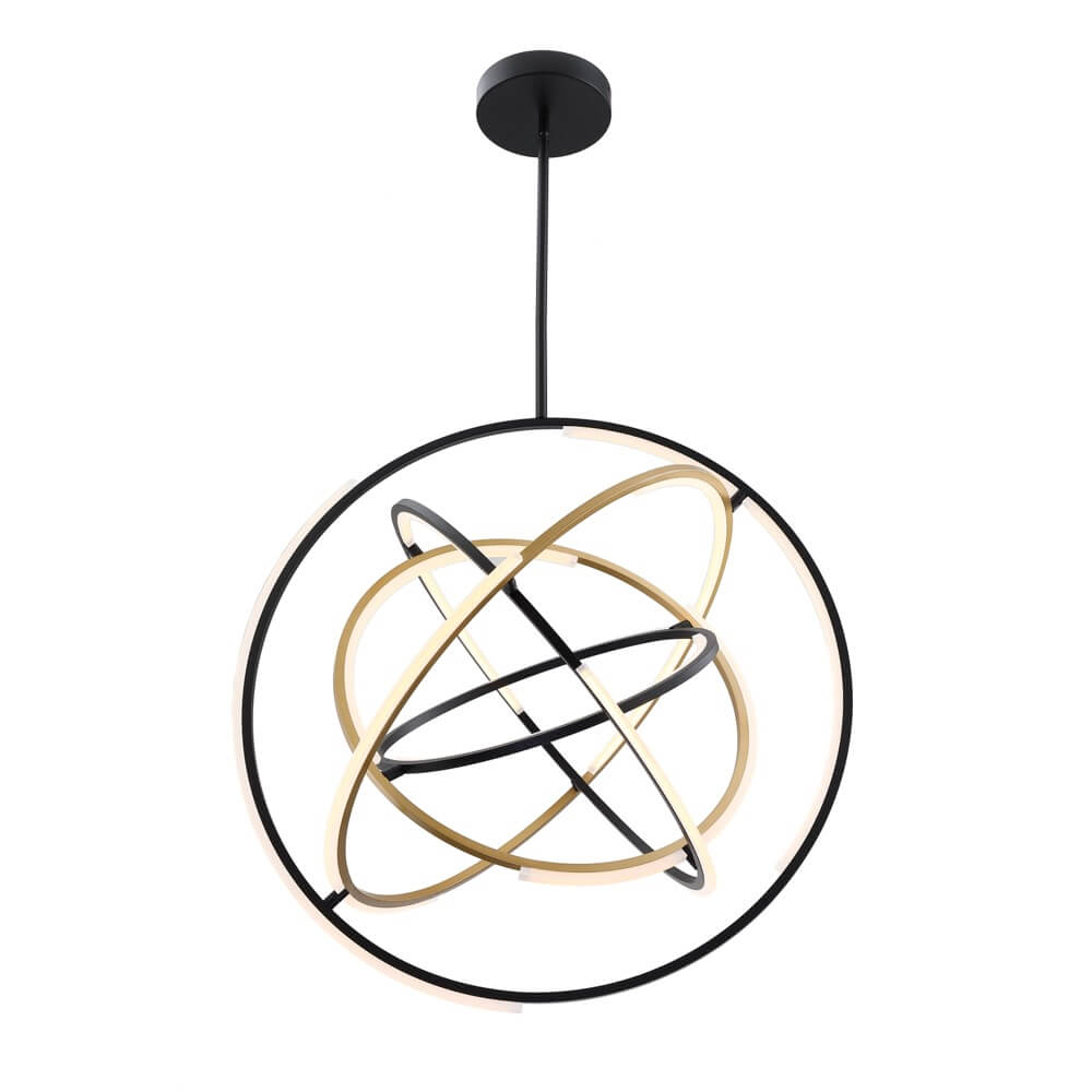 ARTCRAFT TRILOGY LED 32IN. PENDANT AC6746BB