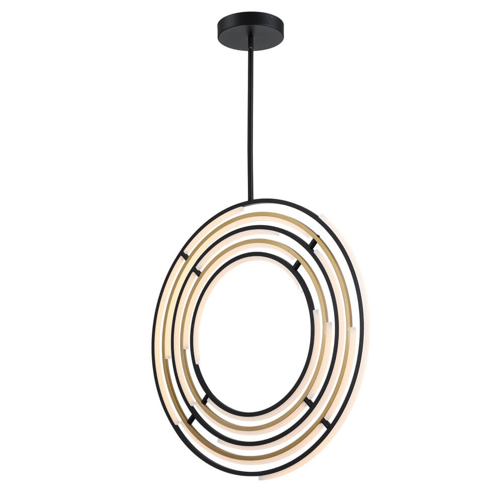 ARTCRAFT TRILOGY LED 32IN. PENDANT AC6746BB
