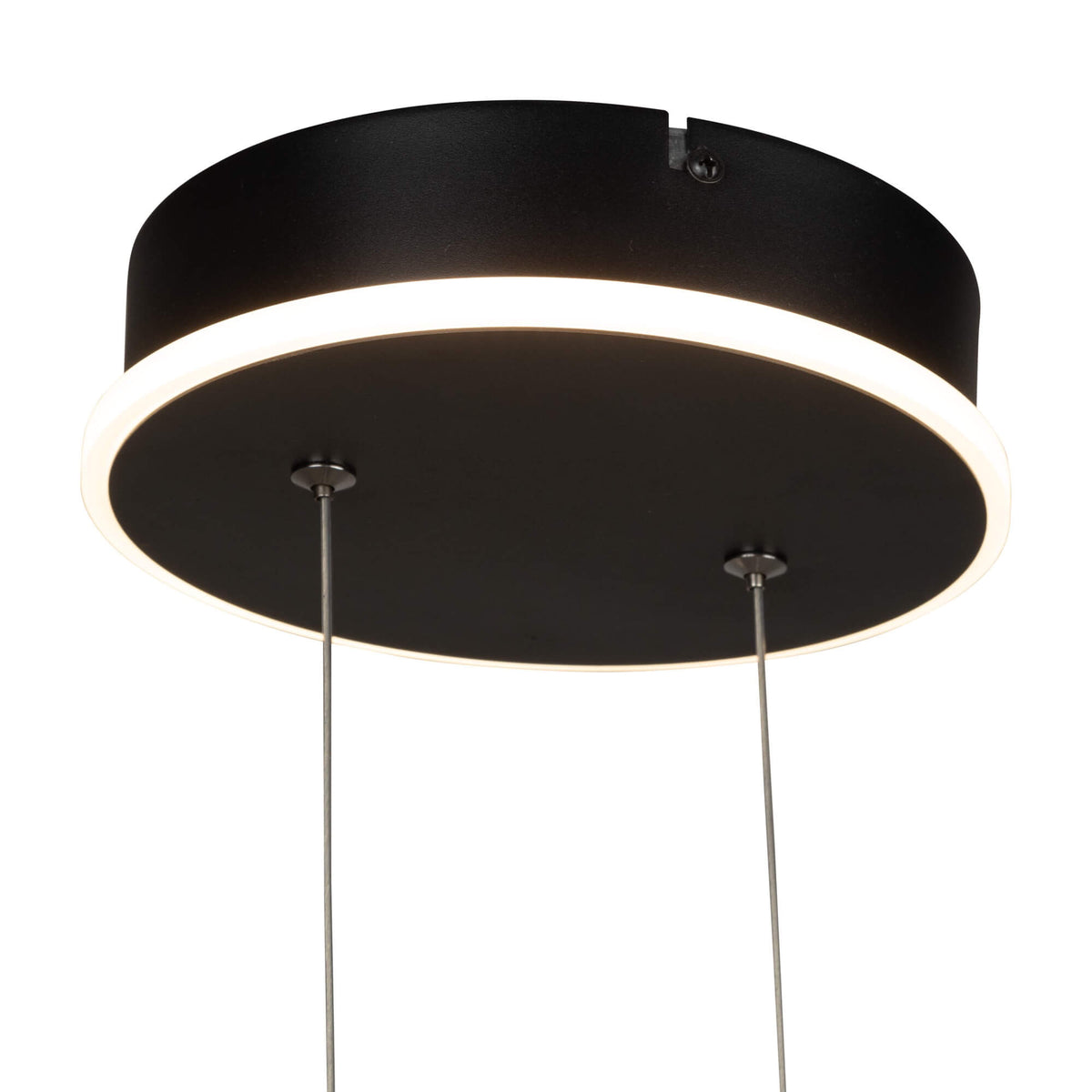 ARTCRAFT SILICON VALLEY 6 LIGHT LED CHANDELIER  AC6776BK