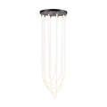 ARTCRAFT CASCATA LED FOYER CHANDELIER AC6812BK