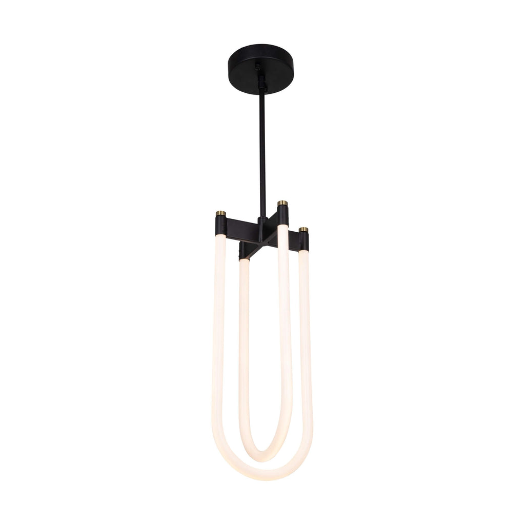 ARTCRAFT CASCATA LED PENDANT AC6815BK