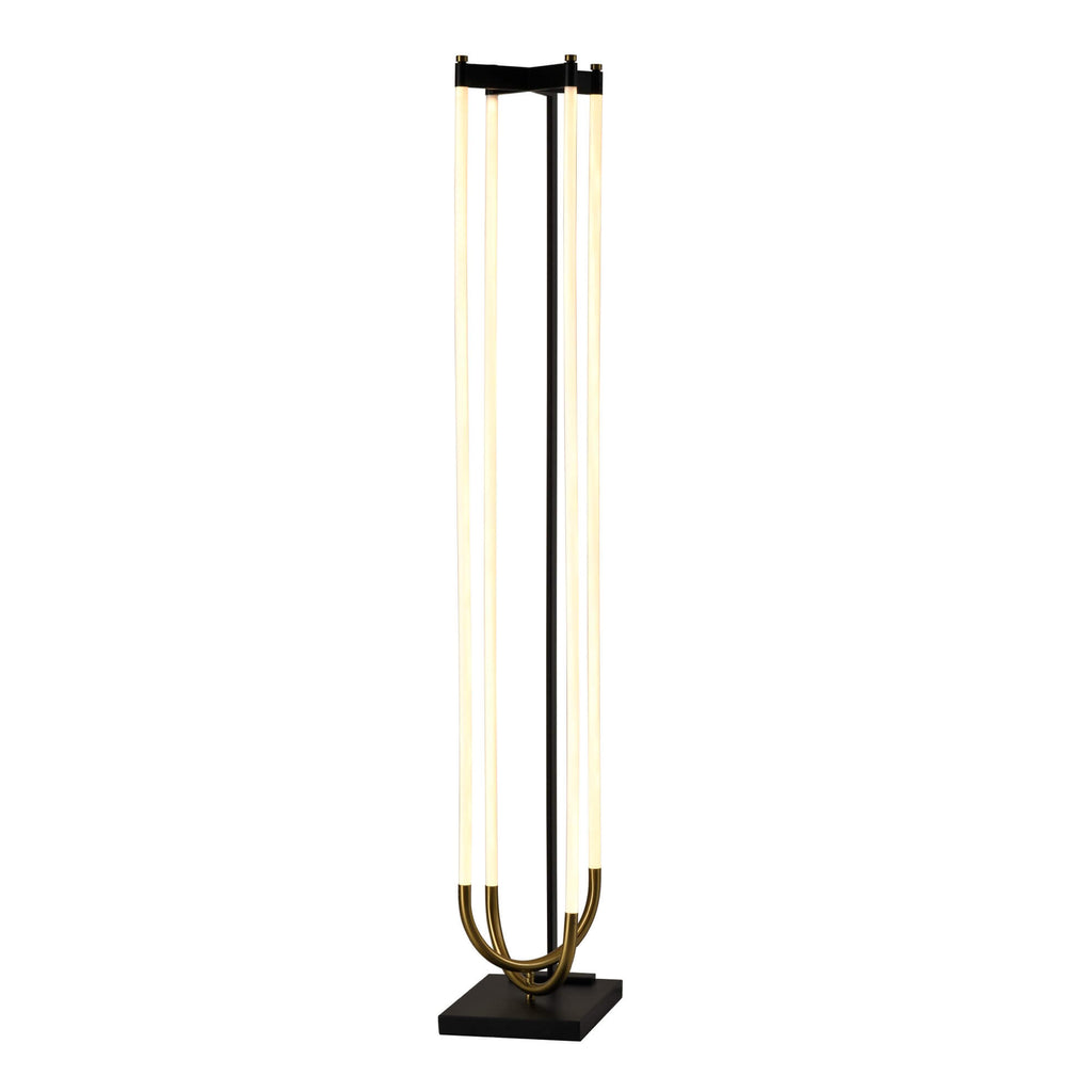 ARTCRAFT CASCATA LED FLOOR LAMP AC6816BK