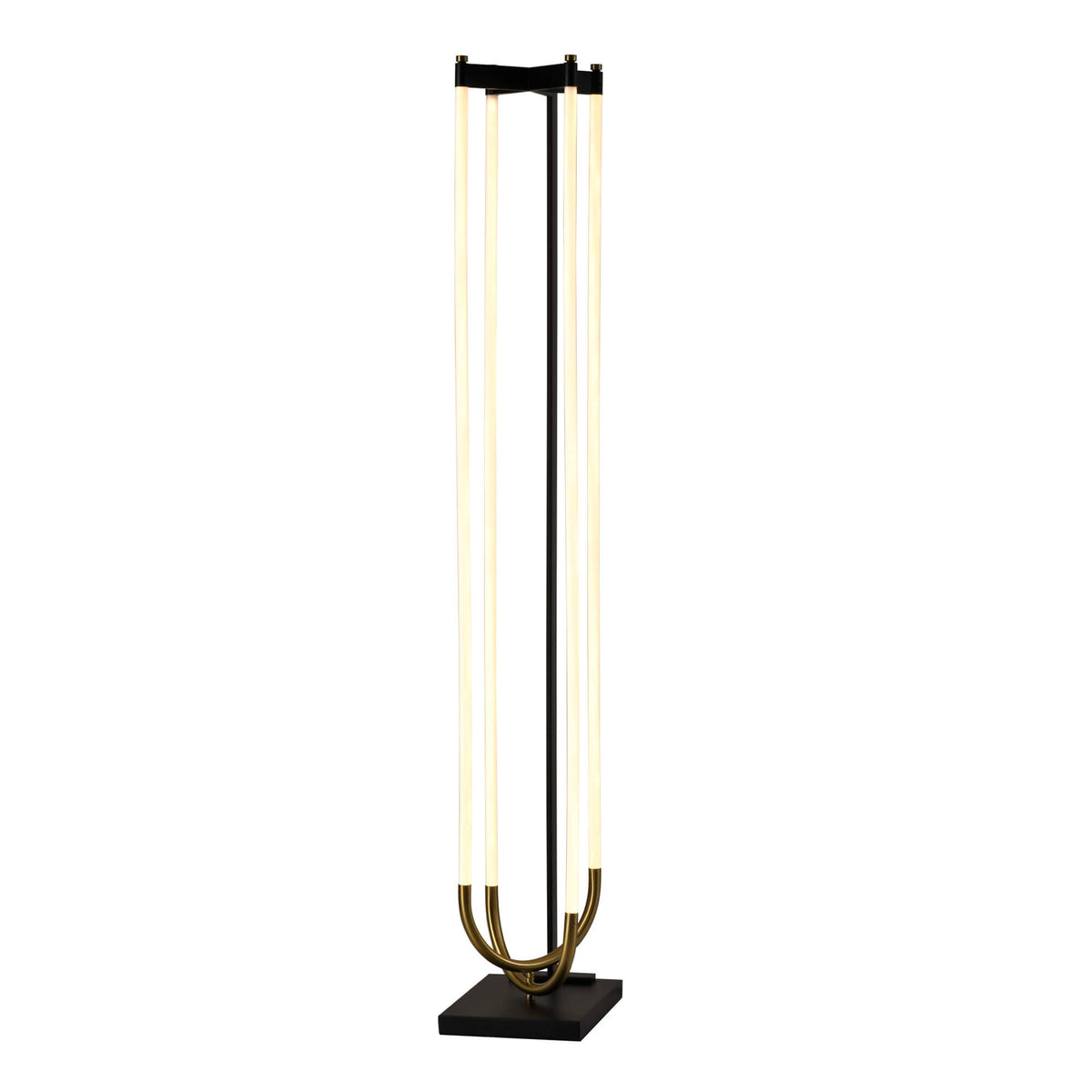 ARTCRAFT CASCATA LED FLOOR LAMP AC6816BK